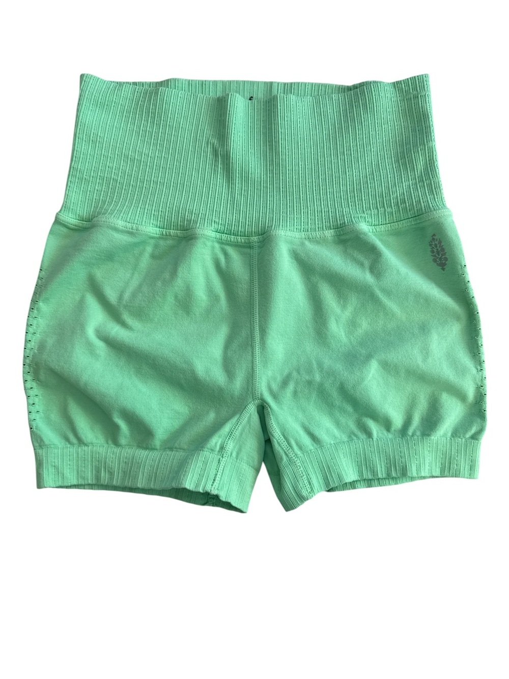 FP Movement by Free People Mint Green High-Waist Athletic Shorts